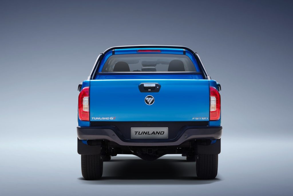 Right-hand drive FOTON Tunland G7 cab, the configuration required in Kenya